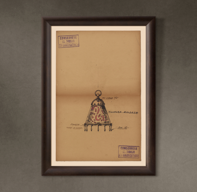 Pantalla para Colgar ("Hanging Lampshade"), 1933