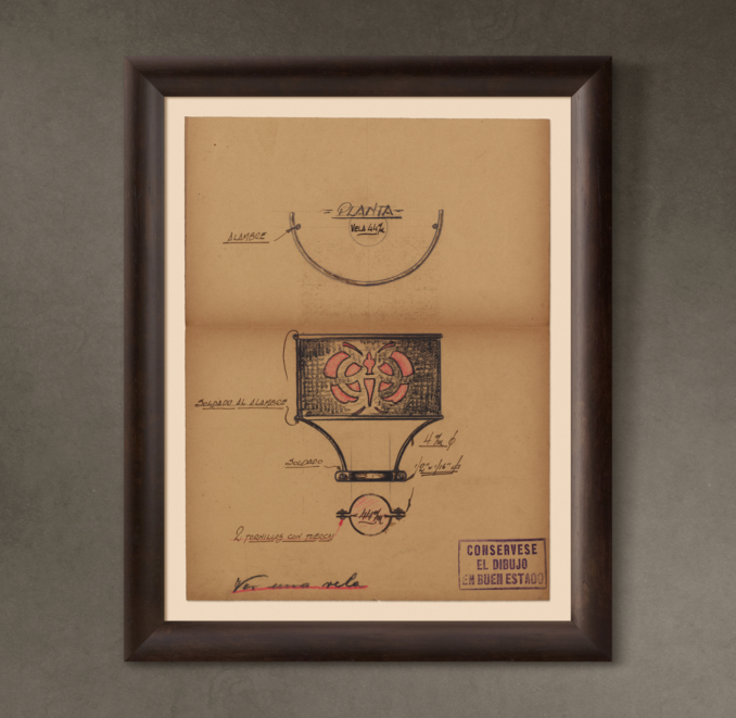 Pantalla Vela ("Candle Shade"), 1933