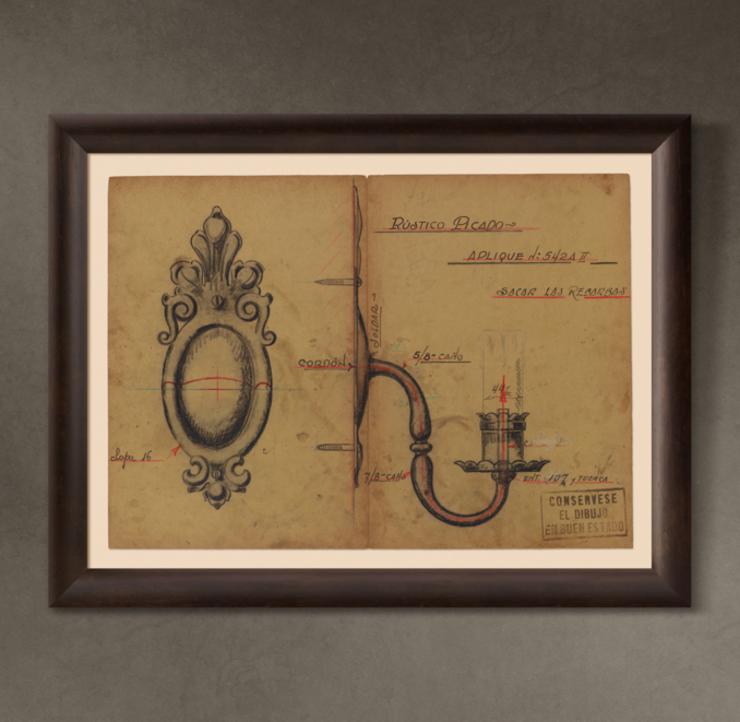 Aplique Velas ("Candle Sconces"), 1935