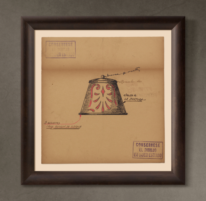 Pantalla para Lámpara ("Lampshade for Lamp"), 1933