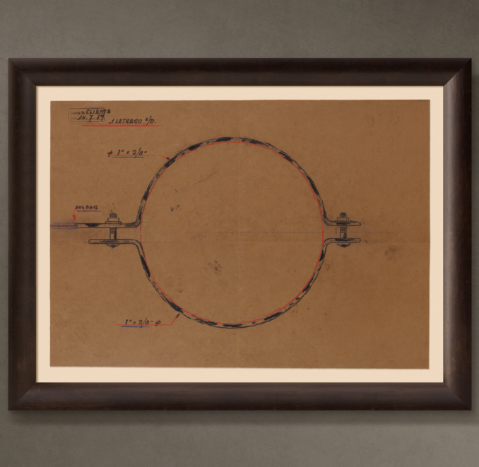 Big Metal Hoop Letrero ("Big Metal Hoop Sign"), 1959