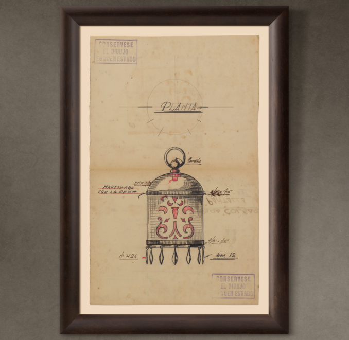 Pantalla para Colgar ("Hanging Lampshade"), 1933