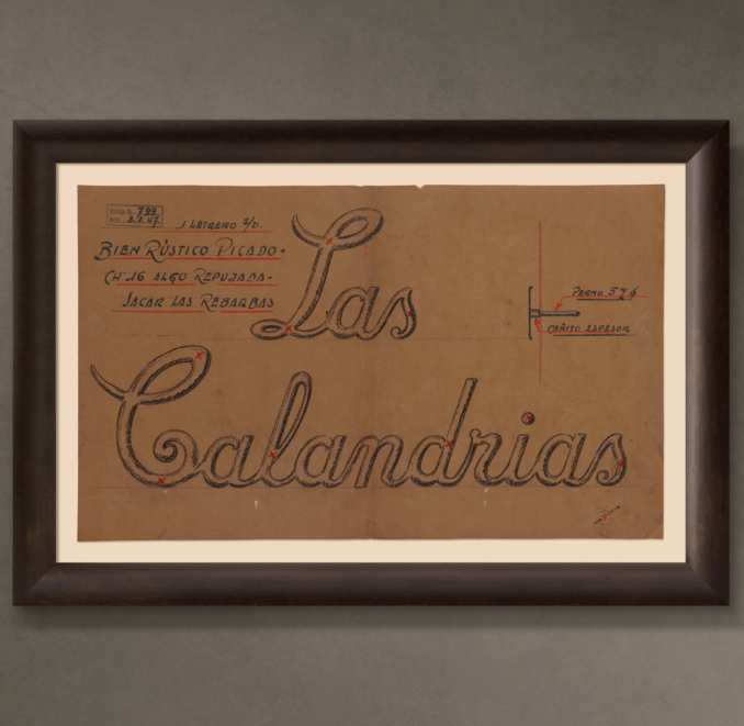 Las Calandrais Letrero ("The Larks Sign"), 1946