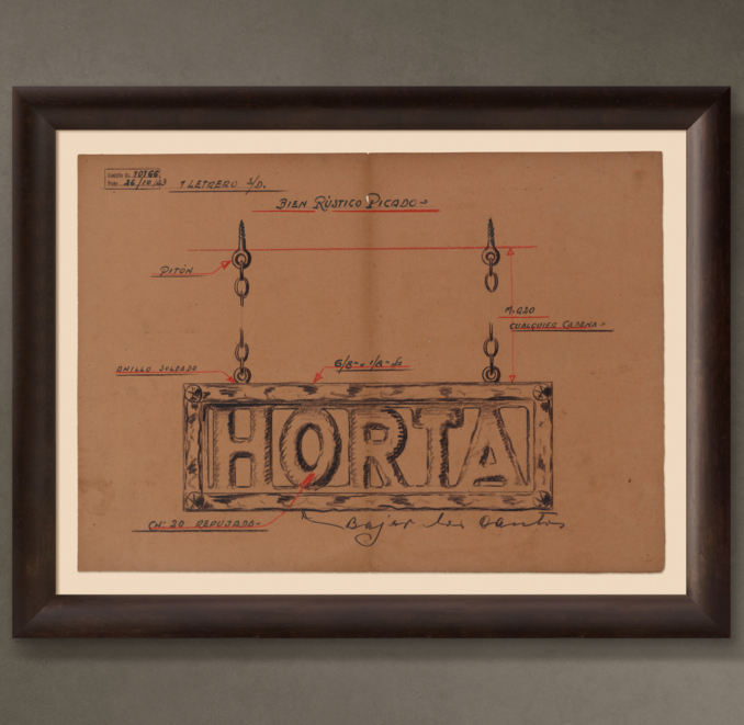 Letrero ("Sign"), 1943