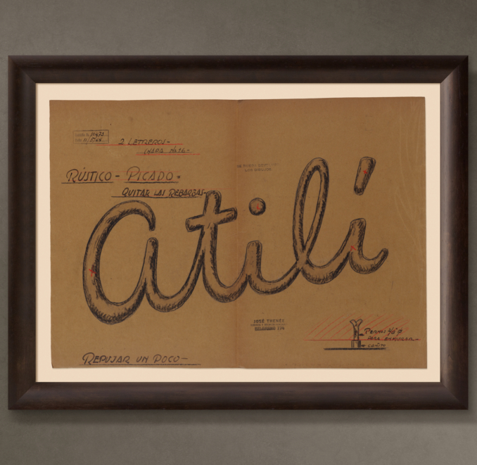 Letrero ("Sign"), 1944