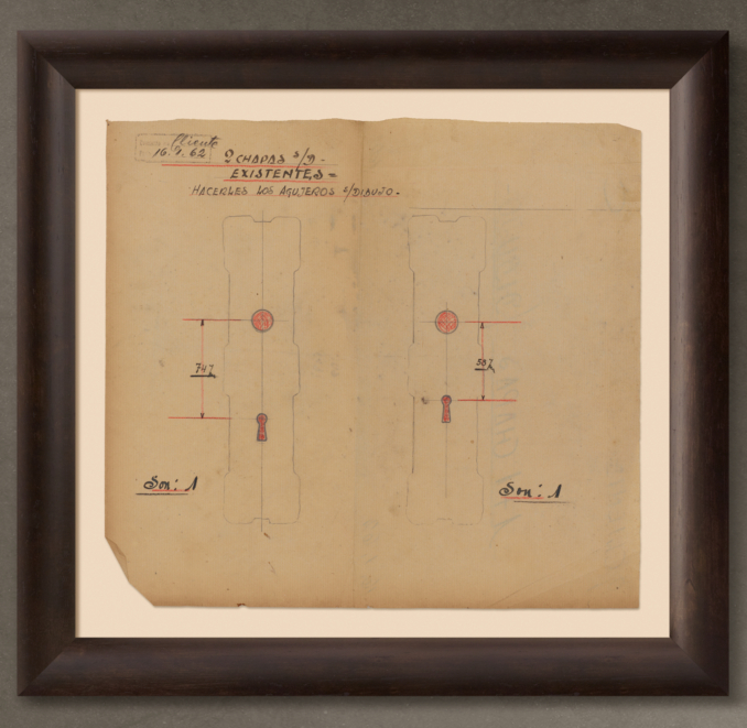 2 Chapas ("2 Plates"), 1962