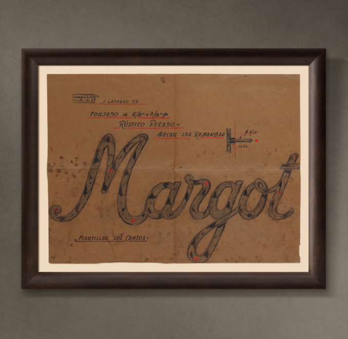 Margot Letrero ("Margot Sign"), 1957