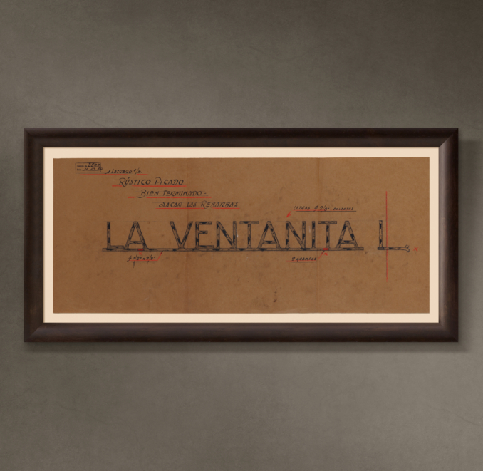 La Ventanita Letrero ("The Small Window Sign"), 1954