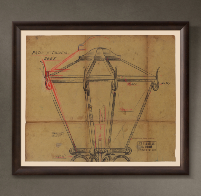 Farol de Columna ("Column Lantern"), 1934
