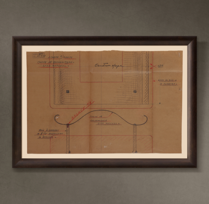 Chapa Dibujo ("Metal Plate Drawing"), 1947