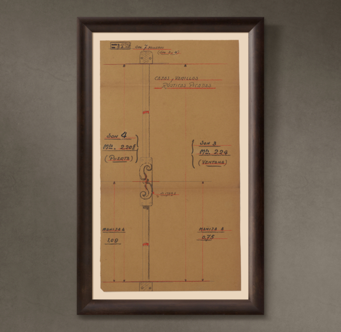 Fallebas ("Door or Window Fastener"), 1945