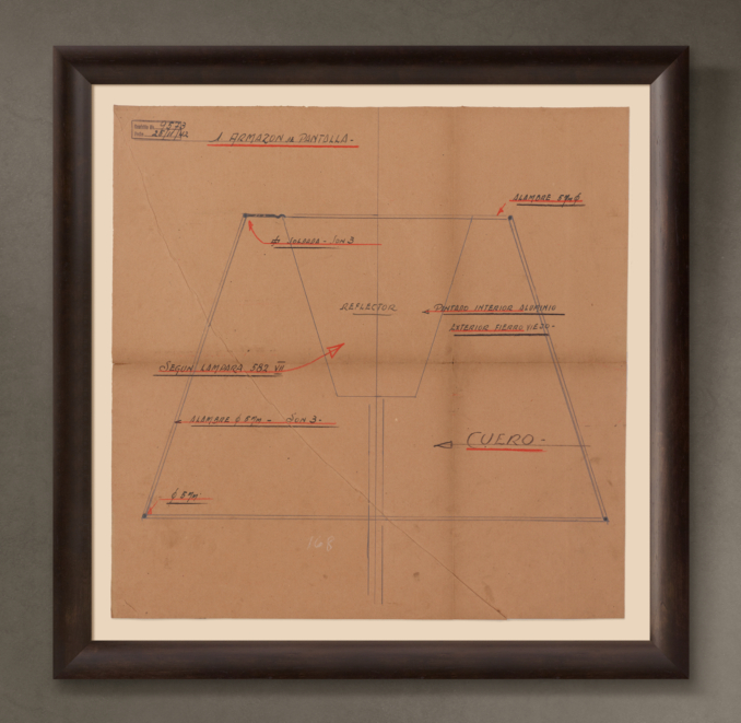 Armazon Pantalla ("Lampshade Framework"), 1942