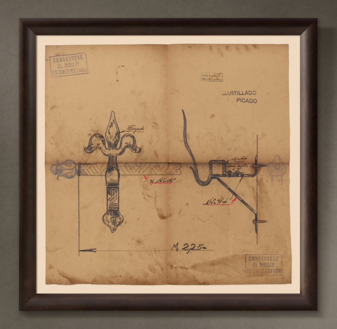 Soportes para Cortina ("Curtain Rod"), 1930