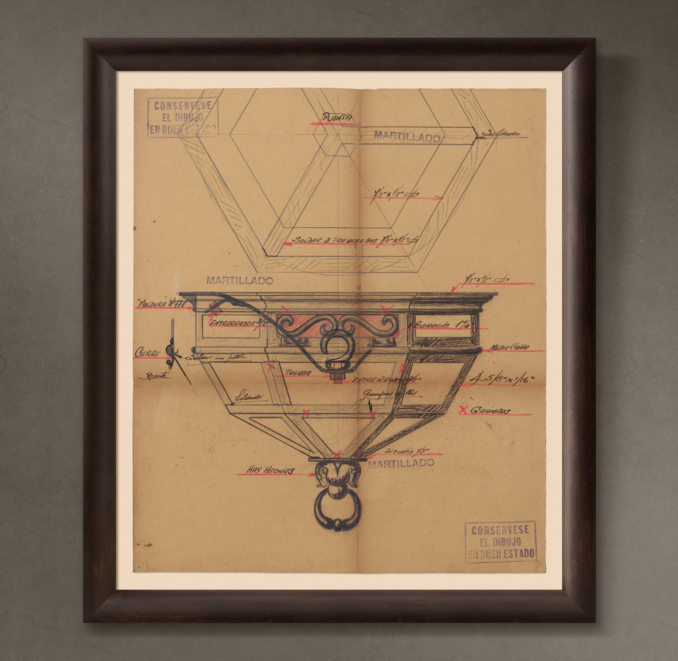Plafonier ("Ceiling Light"), 1930