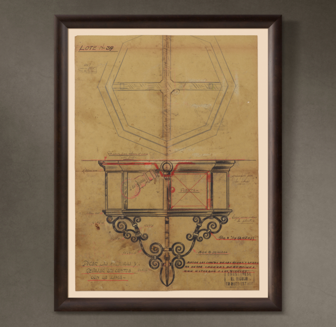Plafonier ("Ceiling Light"), 1934