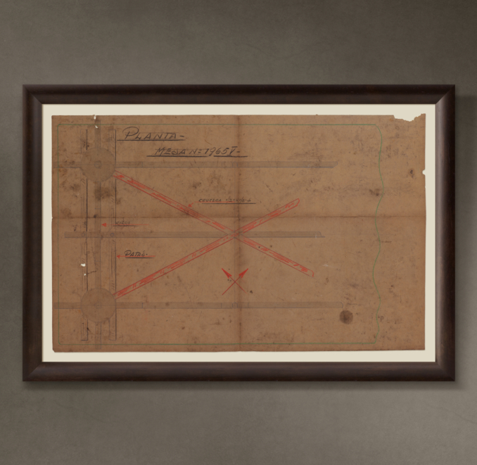 Planta Mesa ("Table Plan"), 1941
