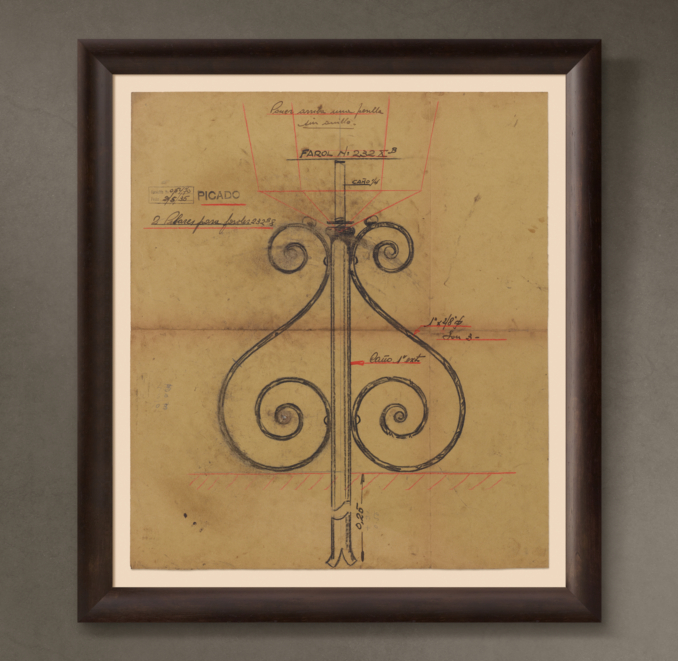 Pilares para Farol ("Pillars for Lantern"), 1935