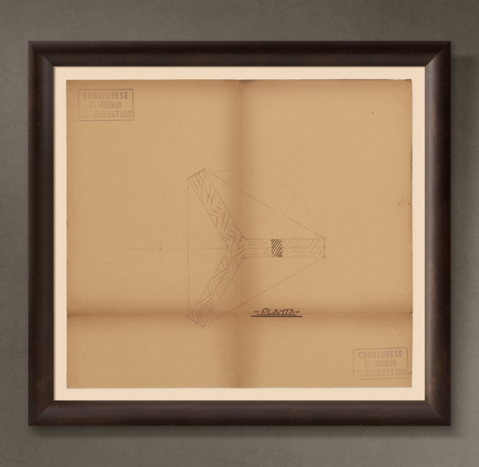 Planta Velon ("Metal Oil Lamp Plan"), 1930