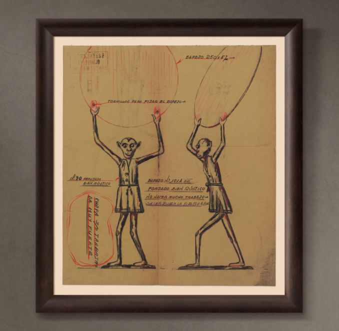 Espejo de Pie ("Standing Mirror"), 1935