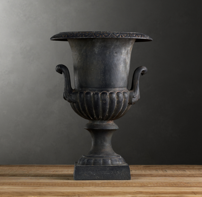 Zinc Urn Large