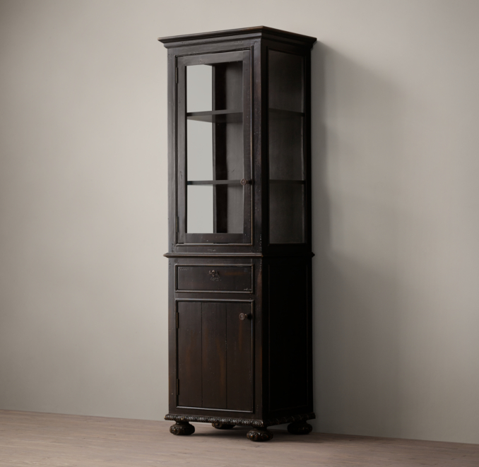 French Empire Medium Bath Cabinet