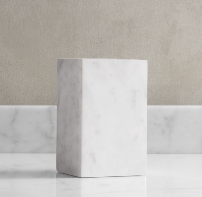 Carrara Marble Tumbler