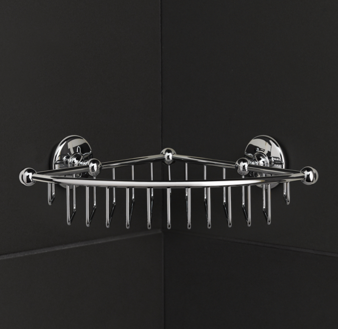 Metal Corner Shower Basket