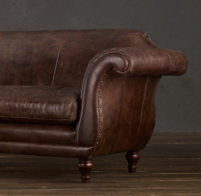 Regency Leather Sofas