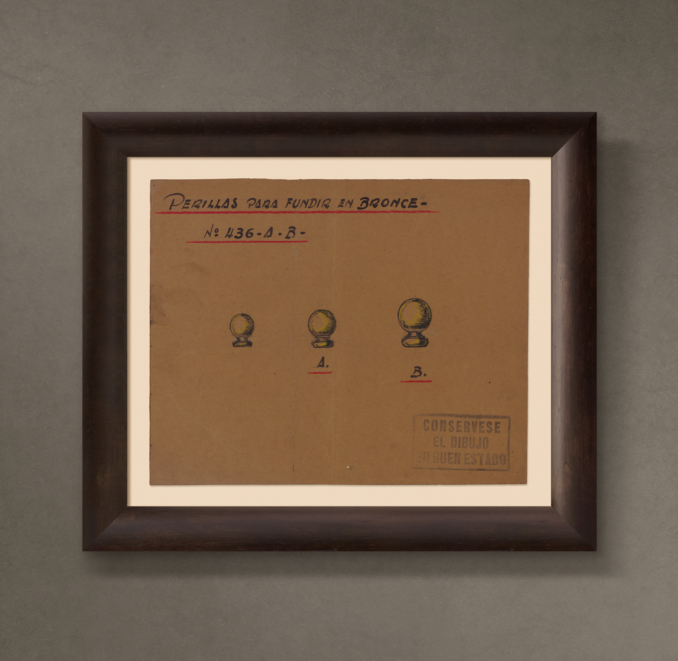 Perilla Bronce ("Bronze Knobs"), 1946