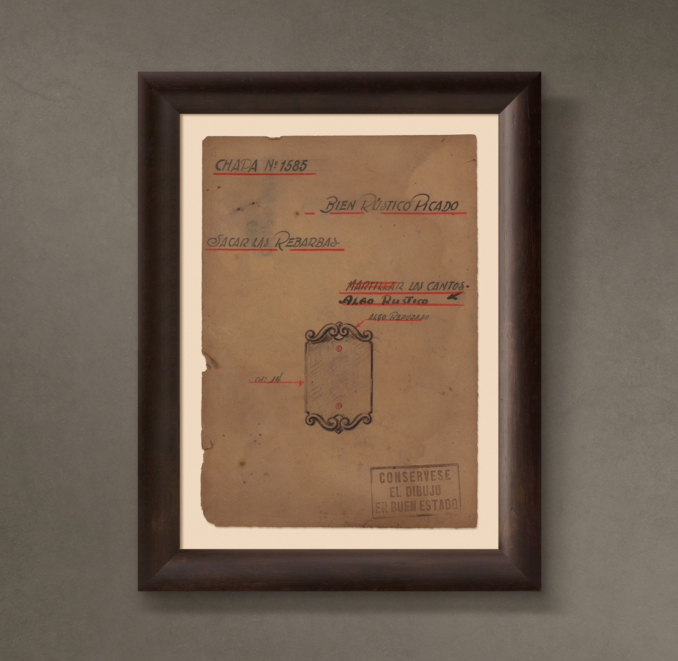 Chapa Timbre ("Doorbell Plate"), 1938