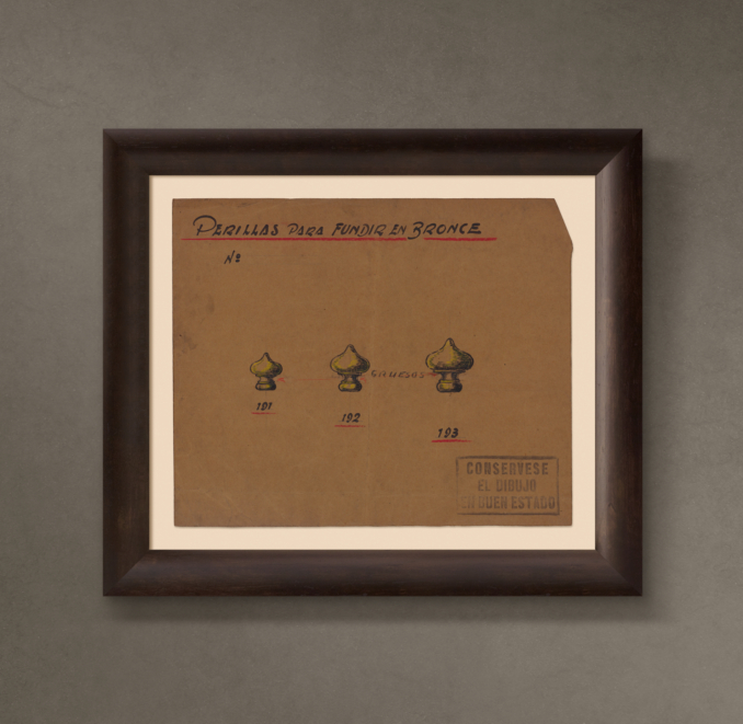 Perilla Bronce ("Bronze Knobs"), 1946