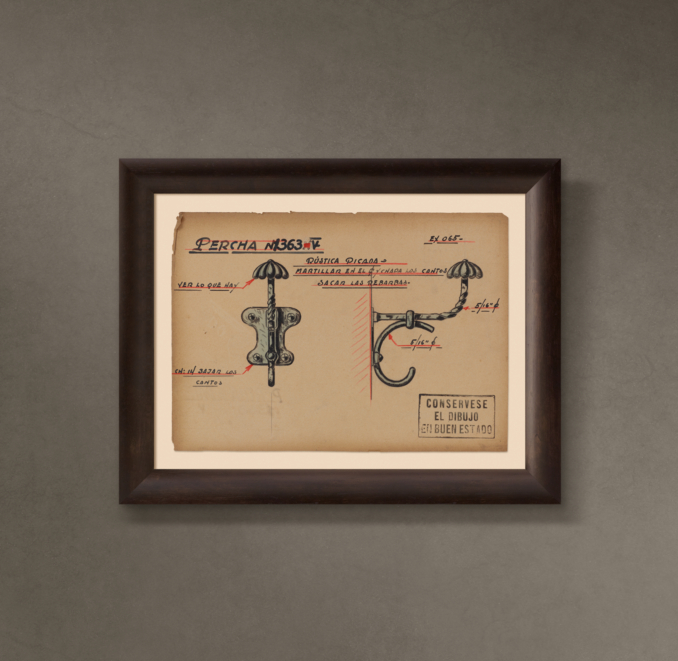 Percha de Pared ("Coat Hanger for the Wall"), 1936