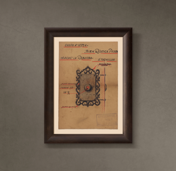 Chapa Timbre ("Doorbell Plate"), 1937