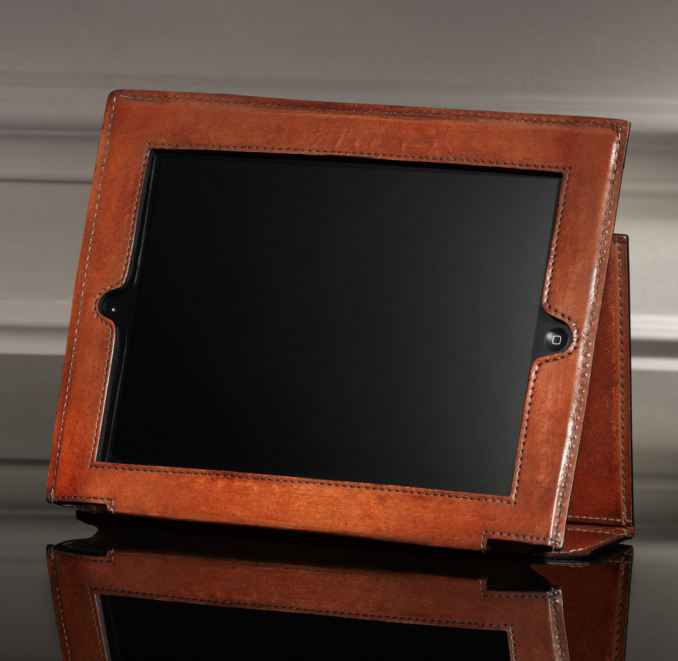 Artisan Leather iPad® Cover - Chestnut