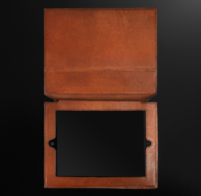 Artisan Leather iPad® Cover - Chestnut