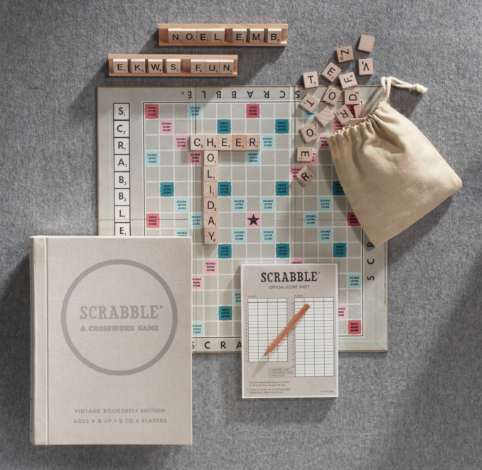Vintage Bookshelf Scrabble®