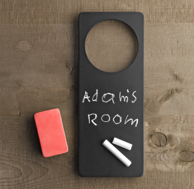 Chalkboard Door Hanger
