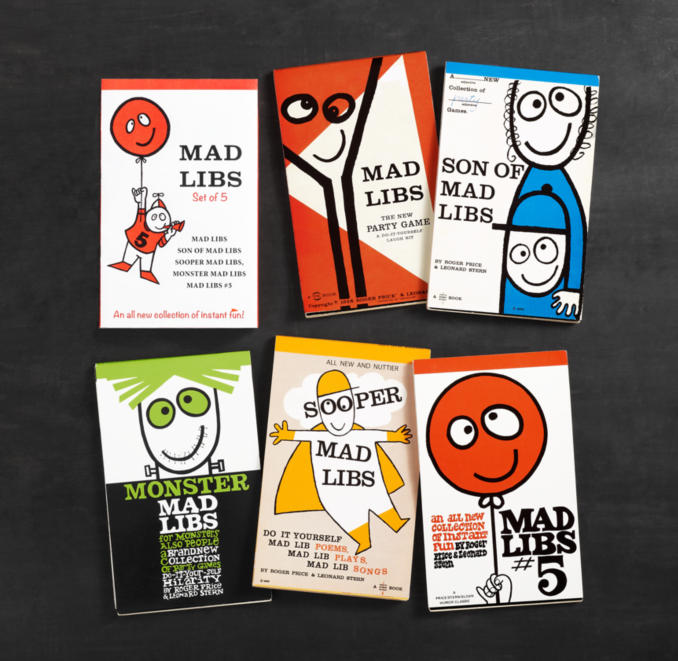Mad Libs (Set of 5)