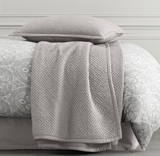 Washed Silk Quilt & Sham