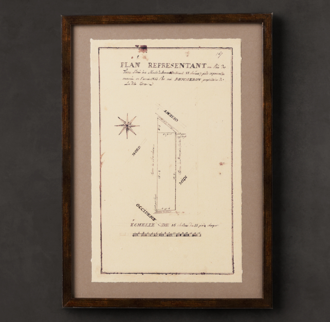 19th C. French Architectural Schematics 1