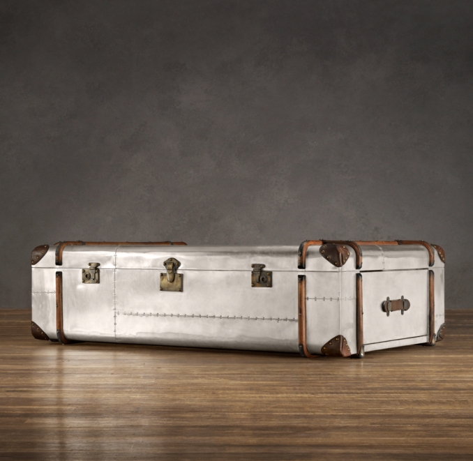 Richards' Metal Trunk Coffee Table