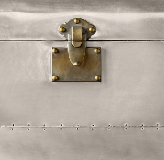 Richards' Metal Trunk Coffee Table