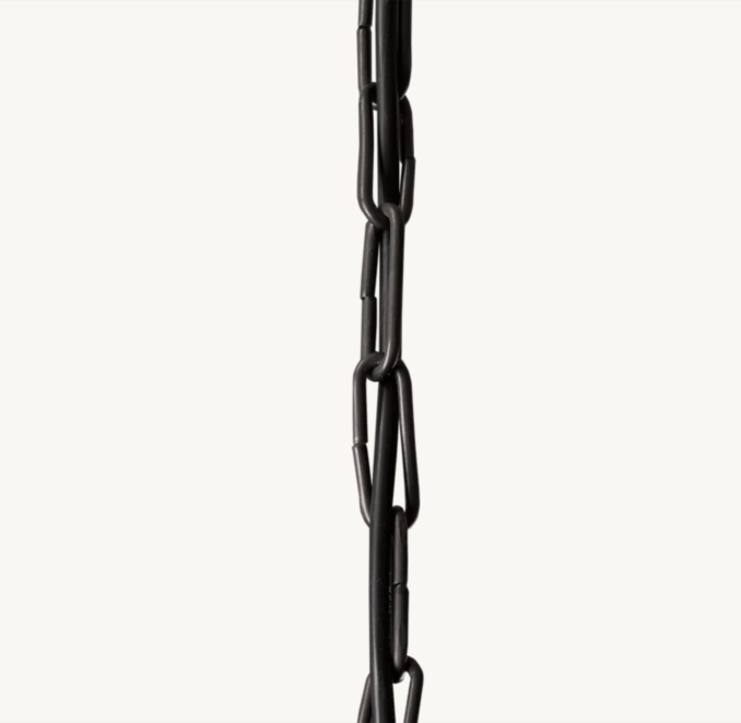 Steel Polyhedron Pendant Replacement Chain