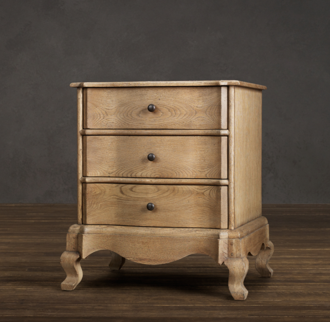 18th C. Danish Rococo Closed Nightstand