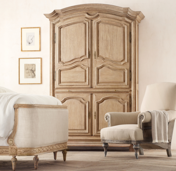 Deconstructed English Club Chair Antiqued Cotton
