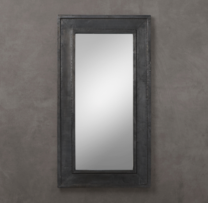Banded Zinc Mirror