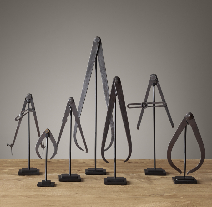 Vintage Calipers on Stands