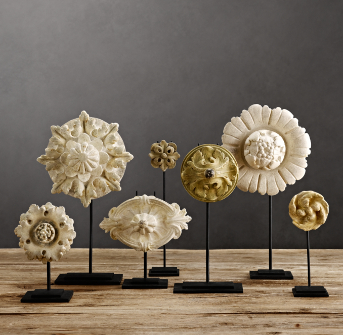 Architectural Ornaments on Stands