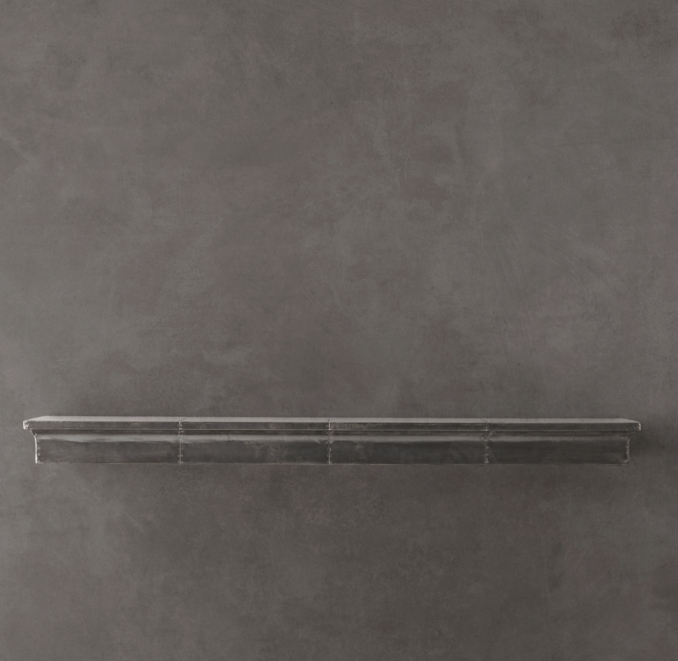 Zinc Wall Shelf Profile