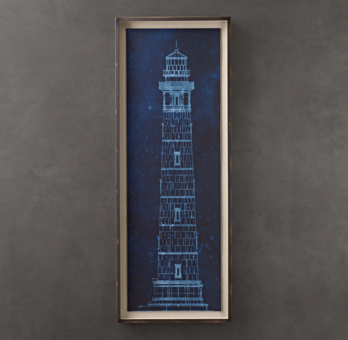 Cape Henry Lighthouse Blueprint 1